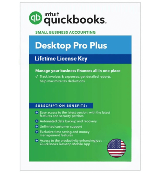 QuickBooks Desktop Pro Plus 24.0 Full Versions -3 Users